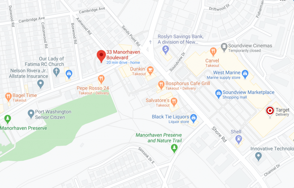 DIRECTIONS Village of Manorhaven New York